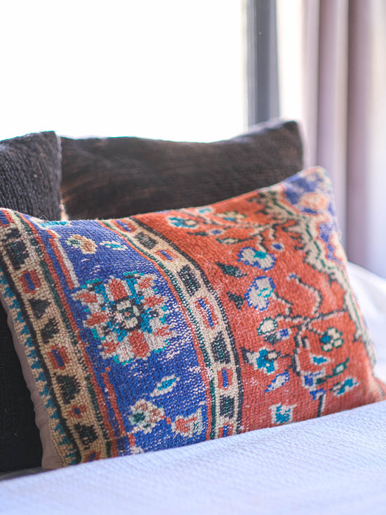 Turkish Rectangle Rug Pillow