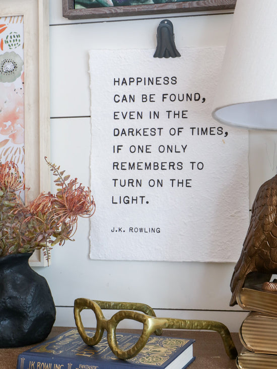Happiness Can Be Found | Paper Print