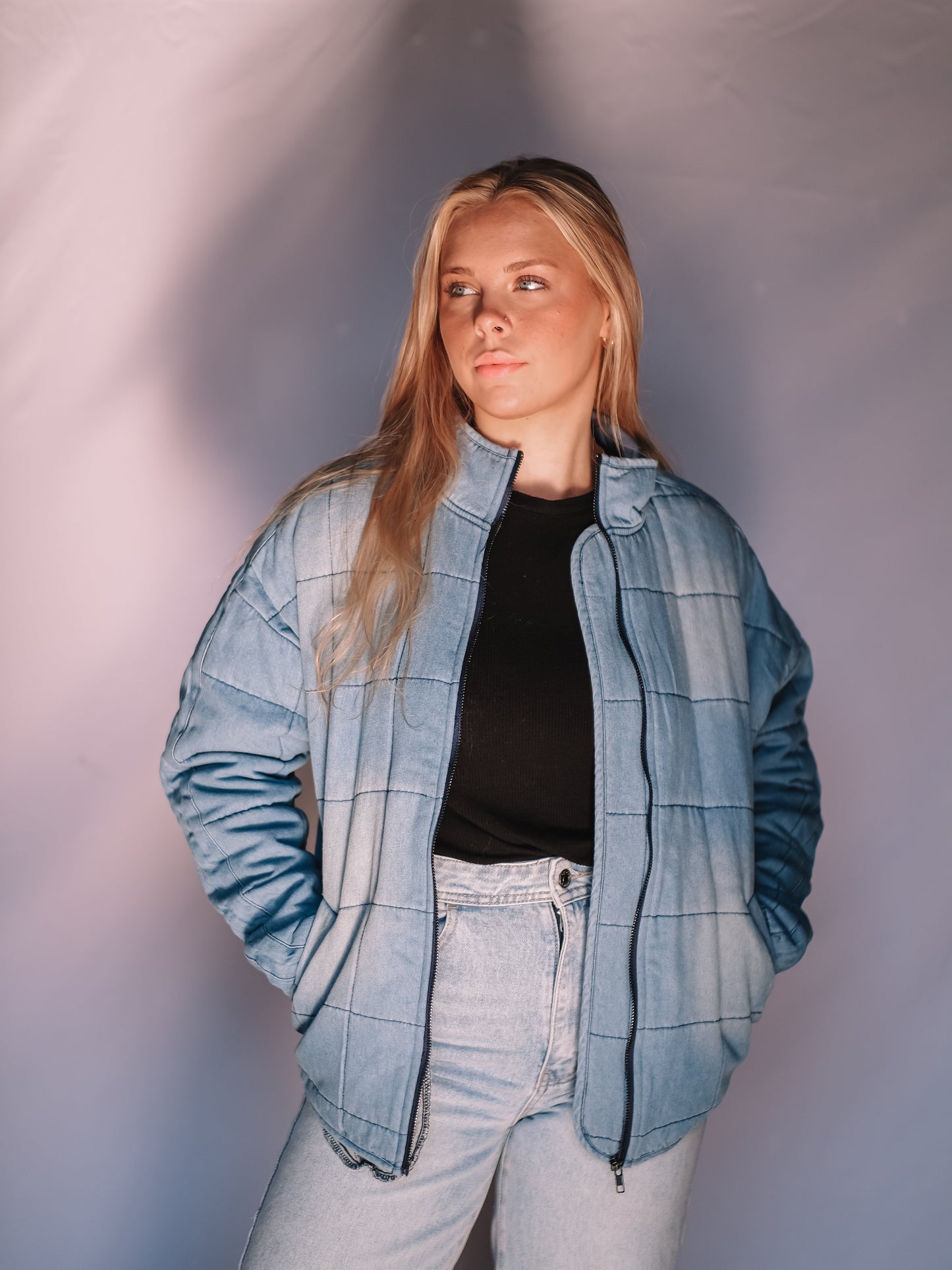Load image into Gallery viewer, Maeve Denim Jacket
