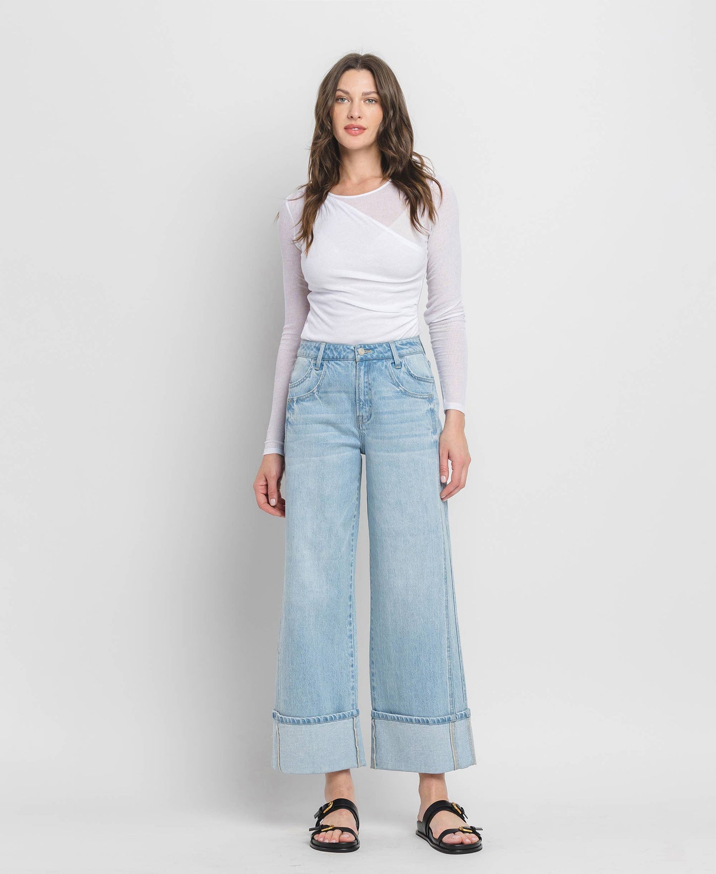 Kris | Baggy Wide Leg Jeans