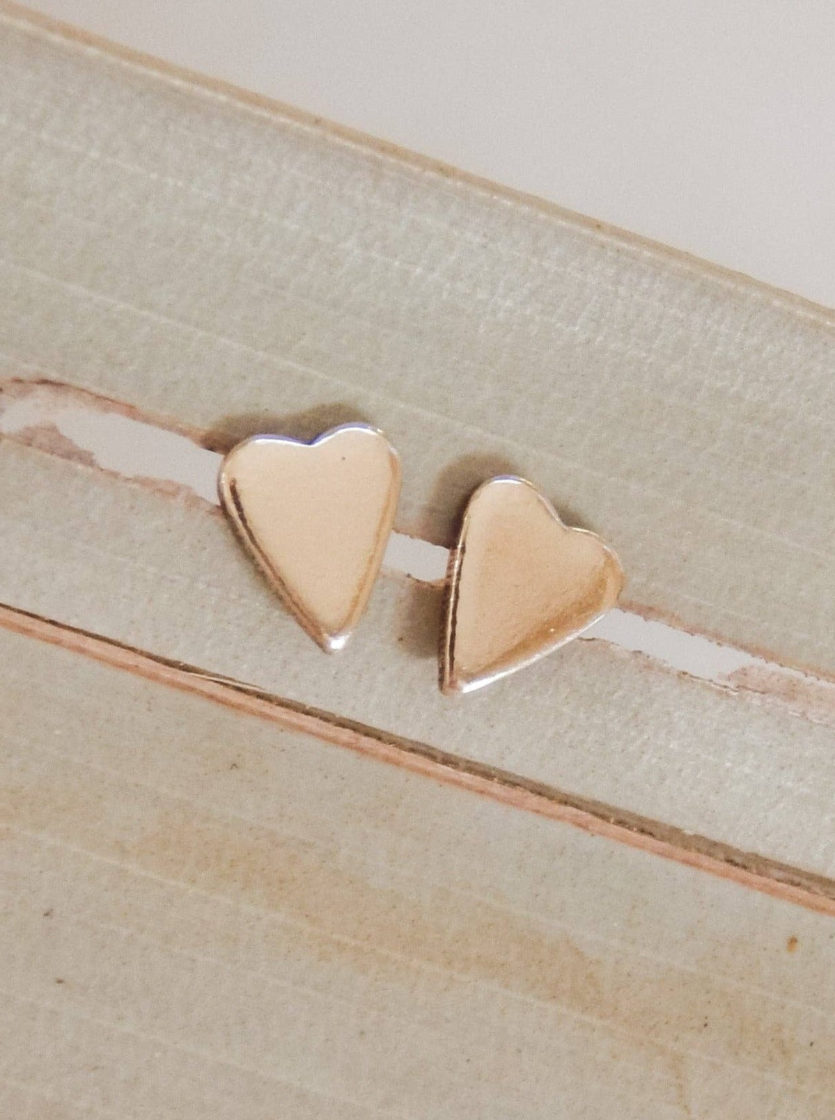 Heart Stud Earrings