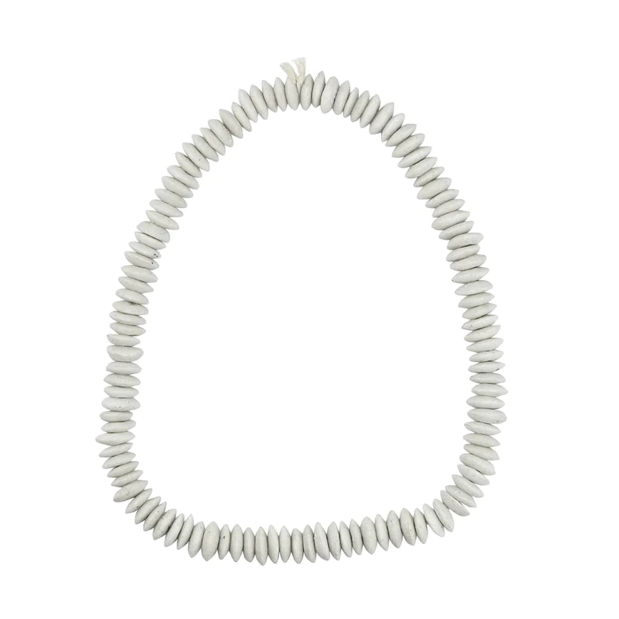 Ashanti Beads | White
