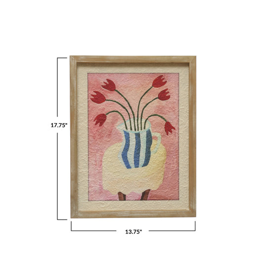 Load image into Gallery viewer, &amp;quot;Red Tulip&amp;quot; Wall Art

