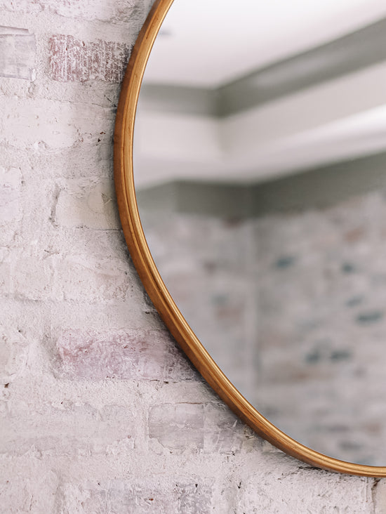 Irregular Metal Wall Mirror