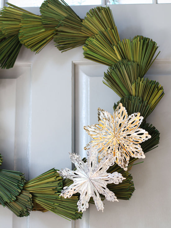 Paper Snowflake Ornament | 6"