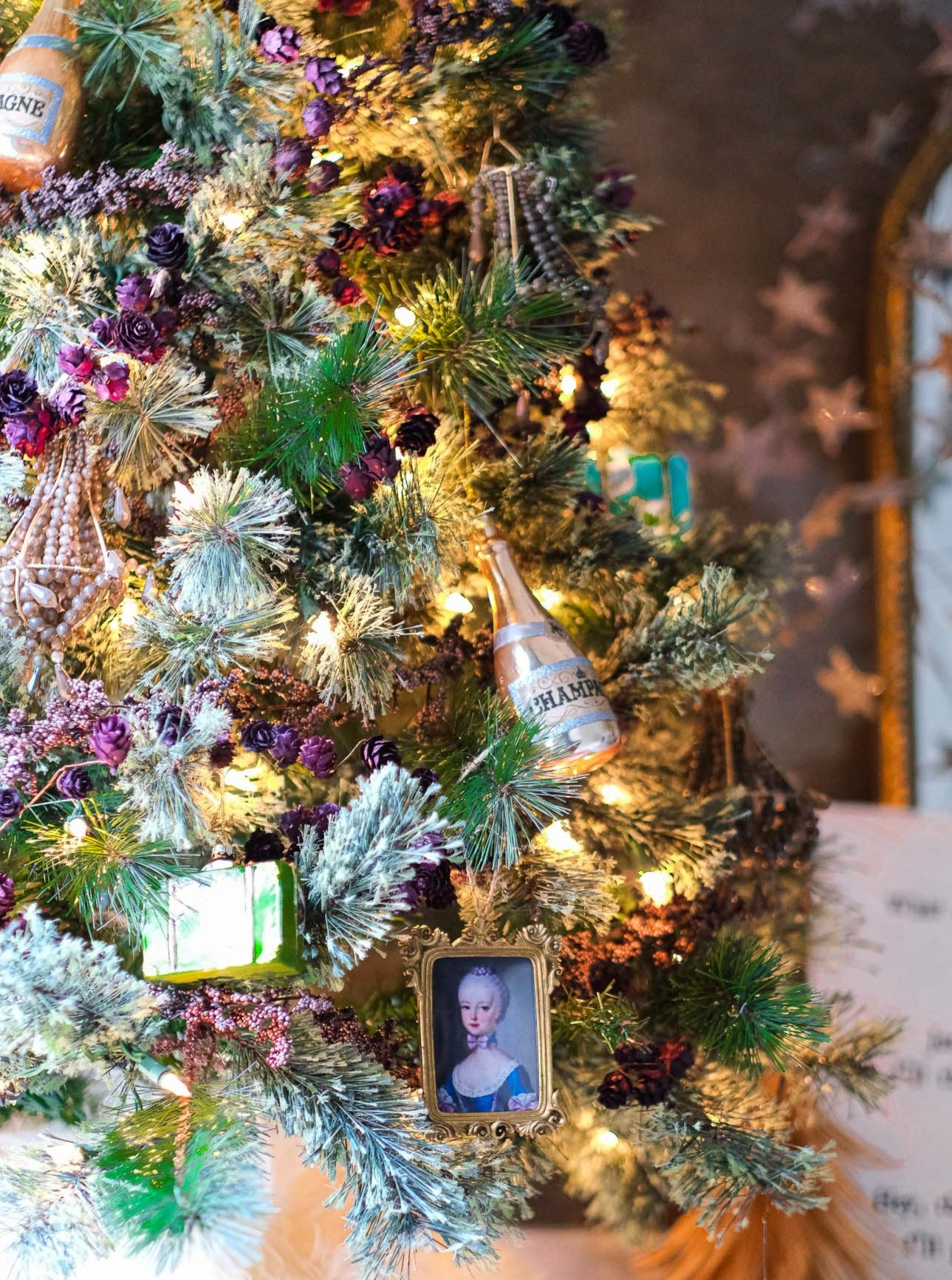 Champagne Bottle Ornament