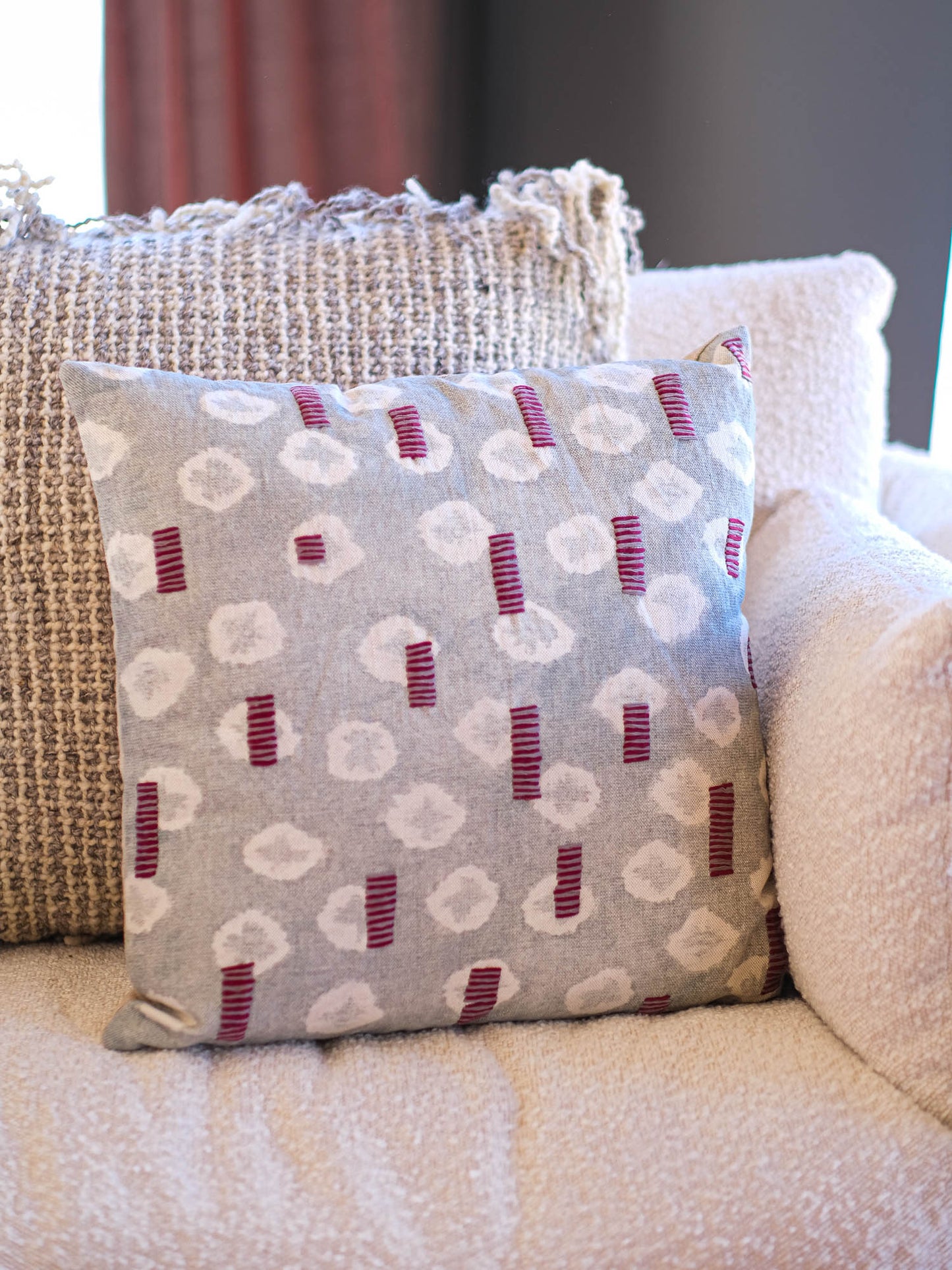 Lincoln Linen Printed PIllow | 18"