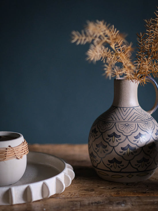 Sanibel Hand-Painted Vase