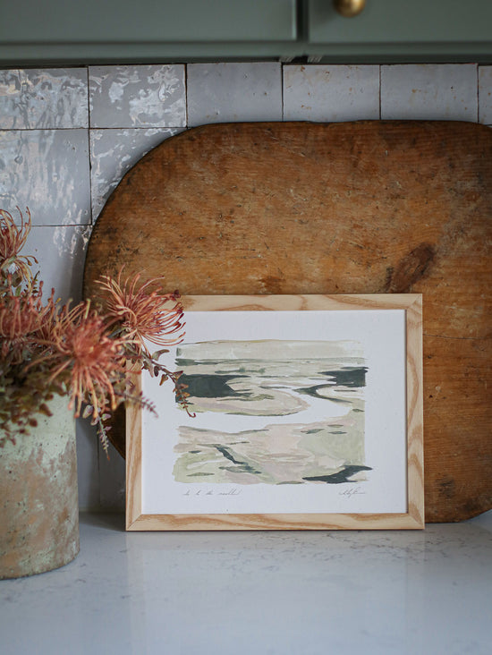Load image into Gallery viewer, &amp;quot;Ode To the Marshland&amp;quot; Art Print | 8.5x11
