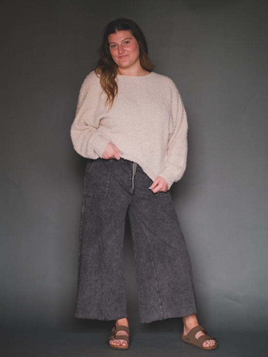 Amalia Terry Knit Pants