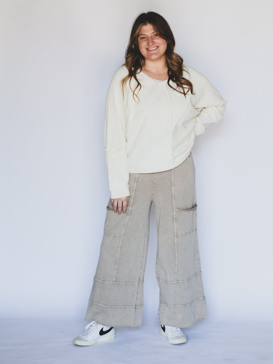 Danielle Terry Knit Pants