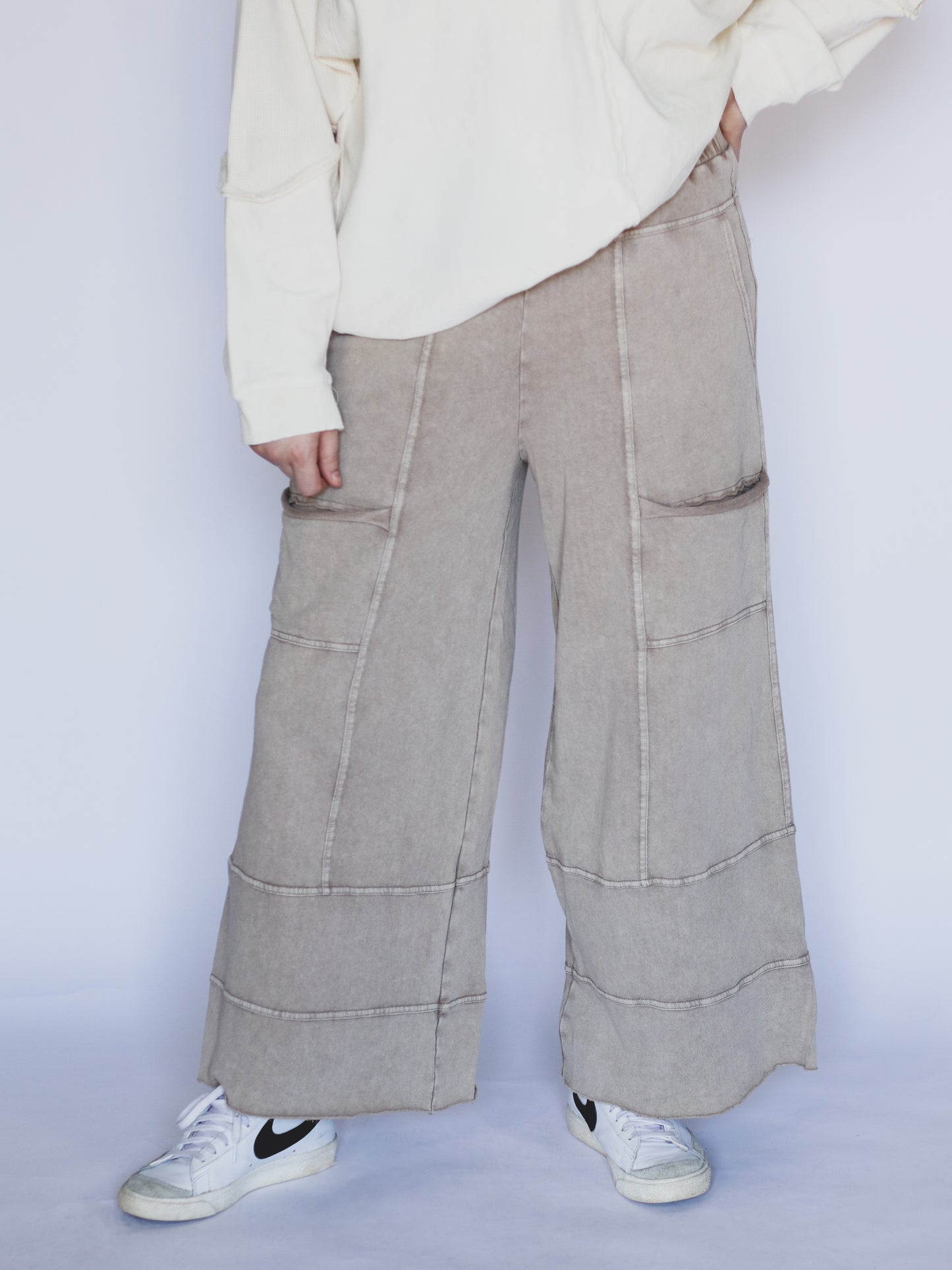 Danielle Terry Knit Pants