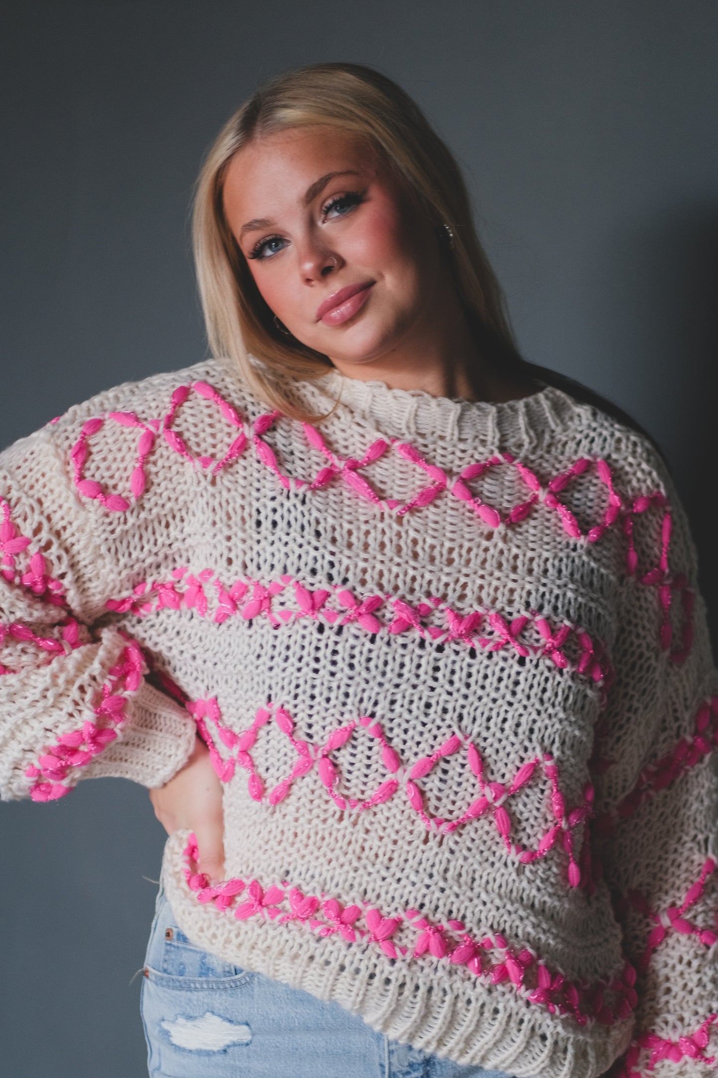 Southern Stitched Sweater