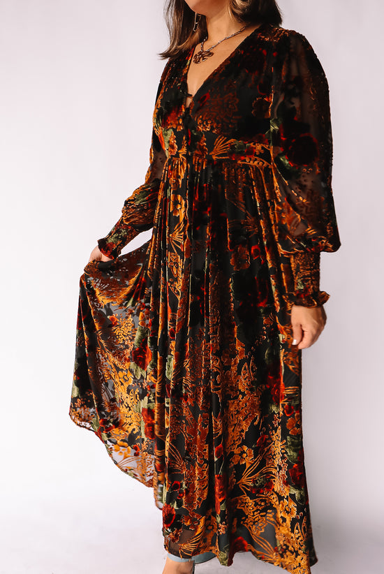 Burn Out Maxi Dress