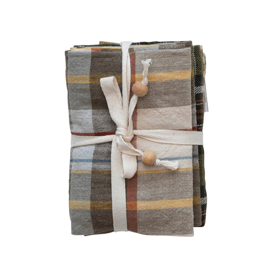 Plaid Tea Towels | Set of Three