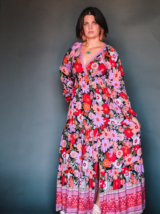 Francesca Flower Maxi