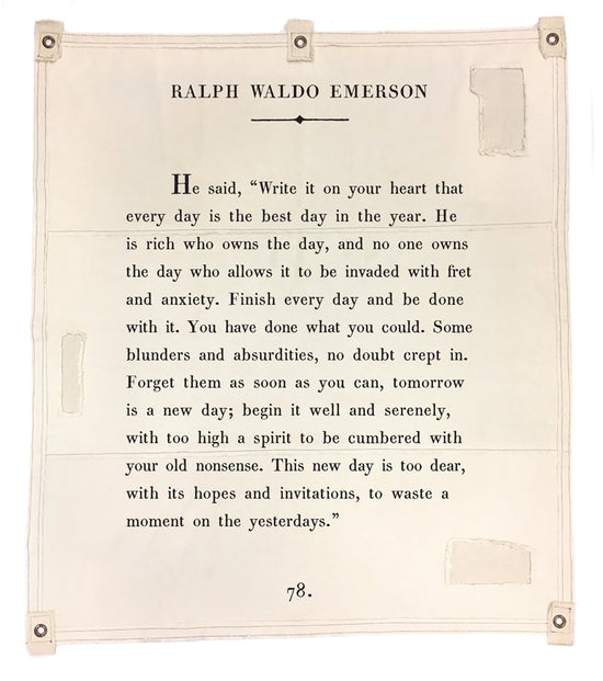 Ralph Waldo Emerson | Large Wall Tarps