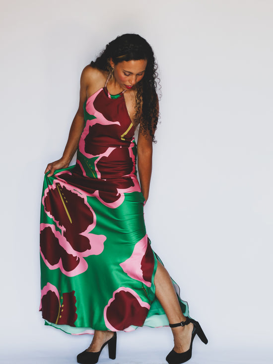 Sunlit Horizon Maxi Dress