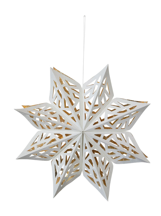 Load image into Gallery viewer, Paper Snowflake Ornament | 12&amp;quot;
