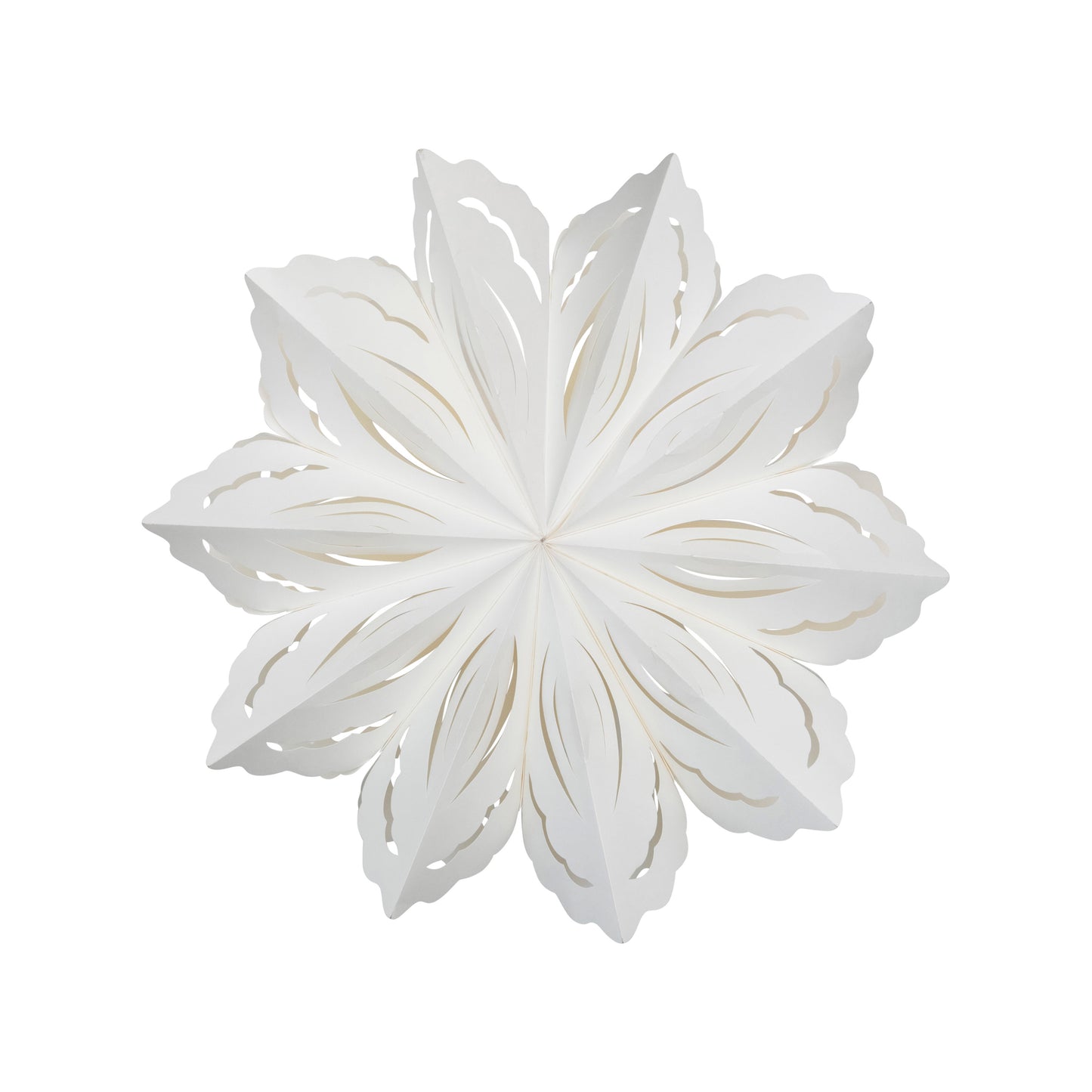 Load image into Gallery viewer, Paper Snowflake Ornament | 25&amp;quot;
