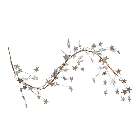 Wishful Glitter Star Garland