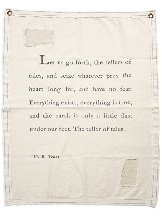 W.B. Yeats | Tapestry Wall Tarp