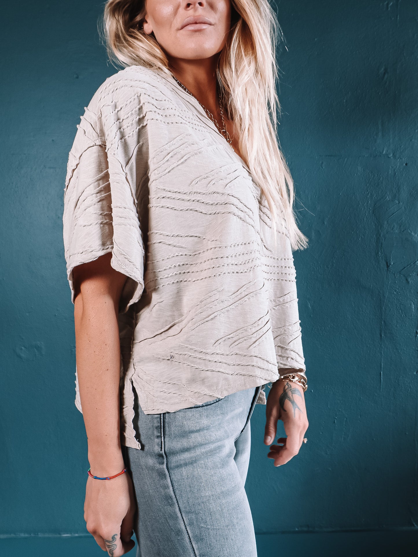 Load image into Gallery viewer, Cascade Chic Knit Top

