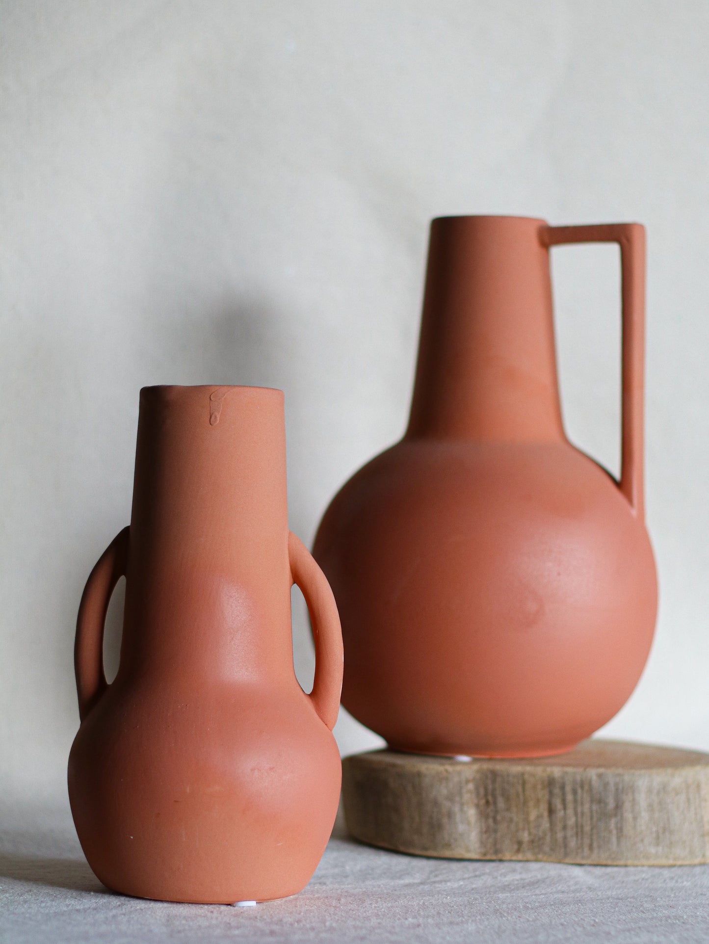 Bristol Two Handle Vase | 8 1/2"