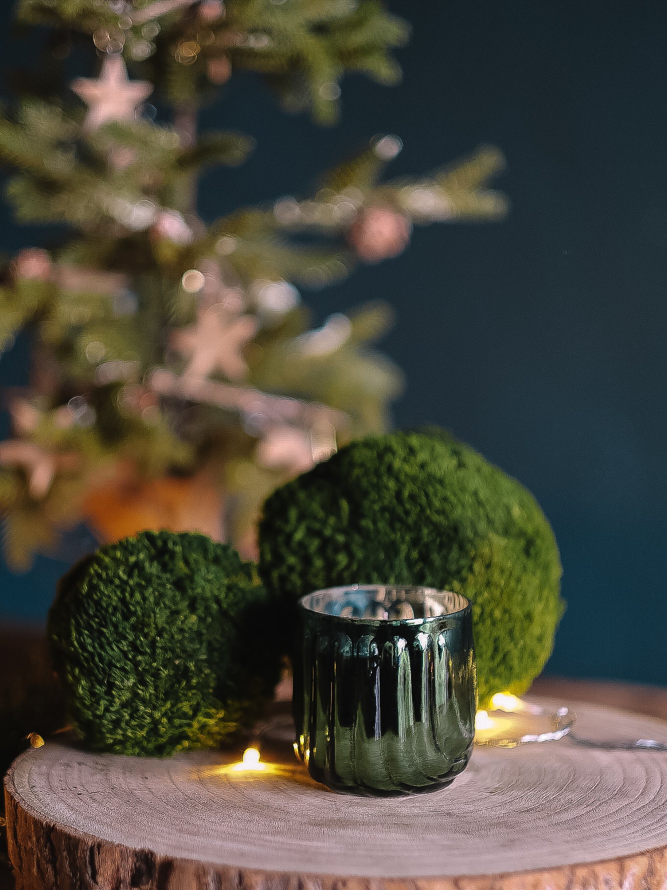 Balsam & Cedar | Pressed Glass Candle