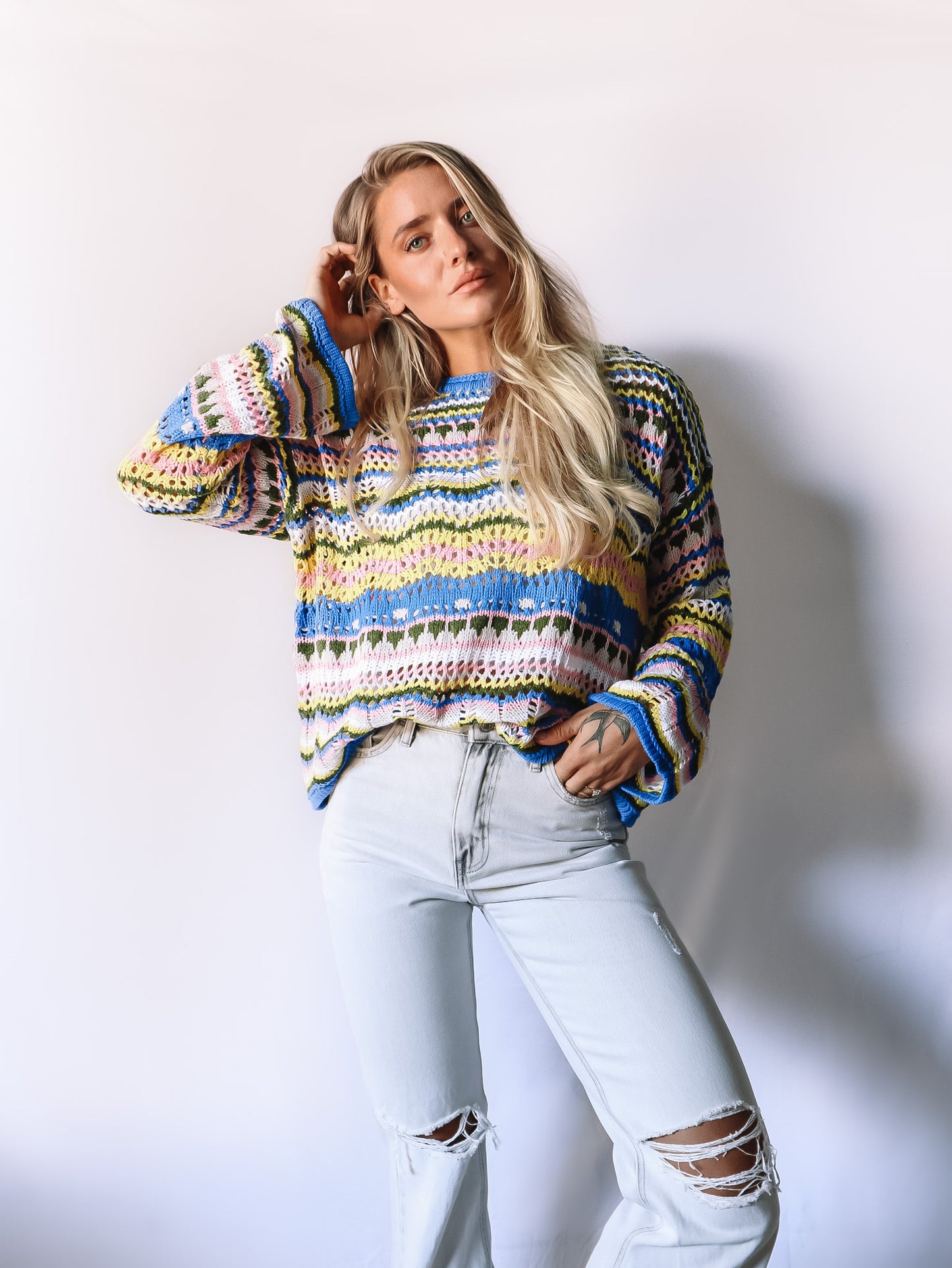 Holly Stripe Sweater