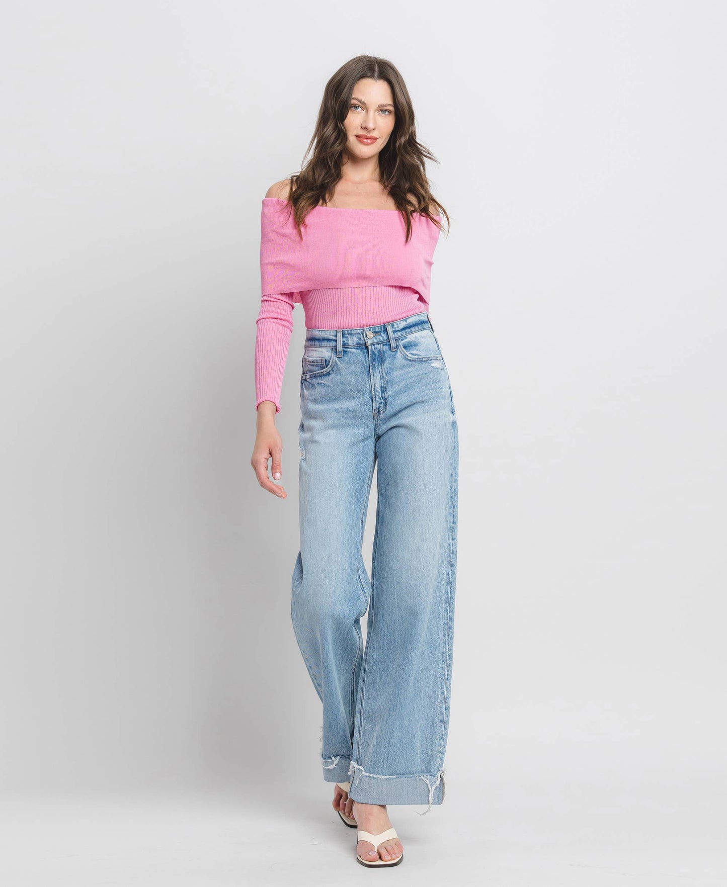 Cozy Cuffed Jeans