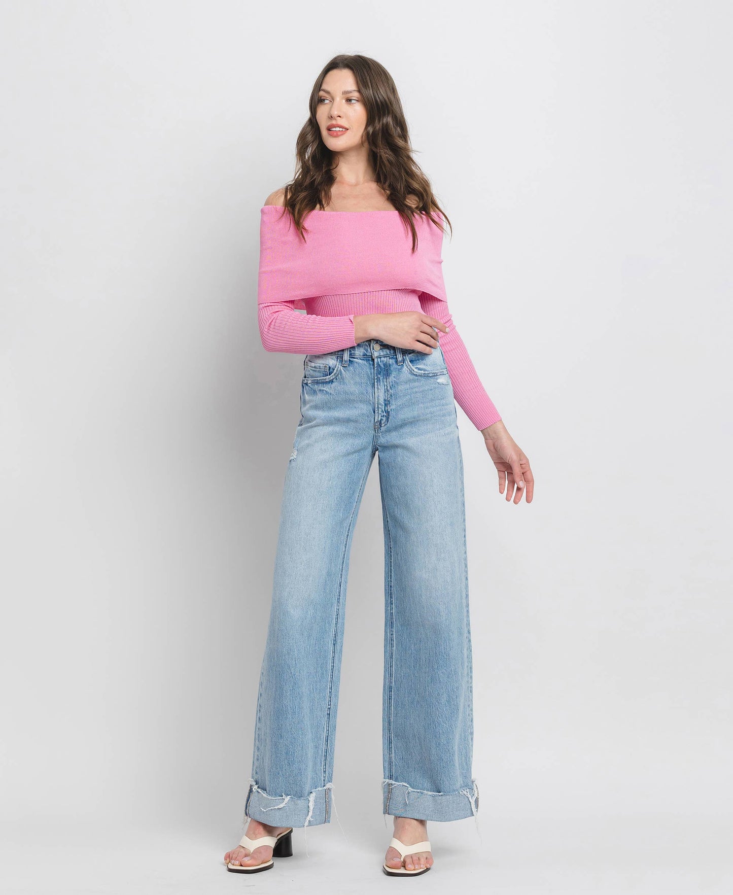 Cozy Cuffed Jeans