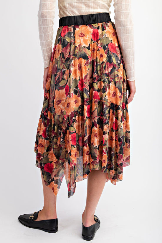 Autum Breeze Midi Skirt