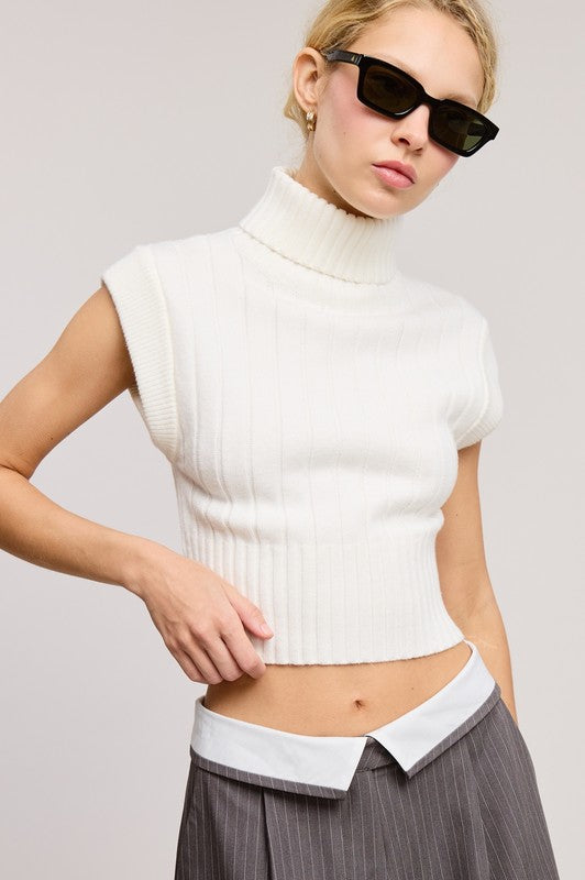 Diaz Cropped Sweater