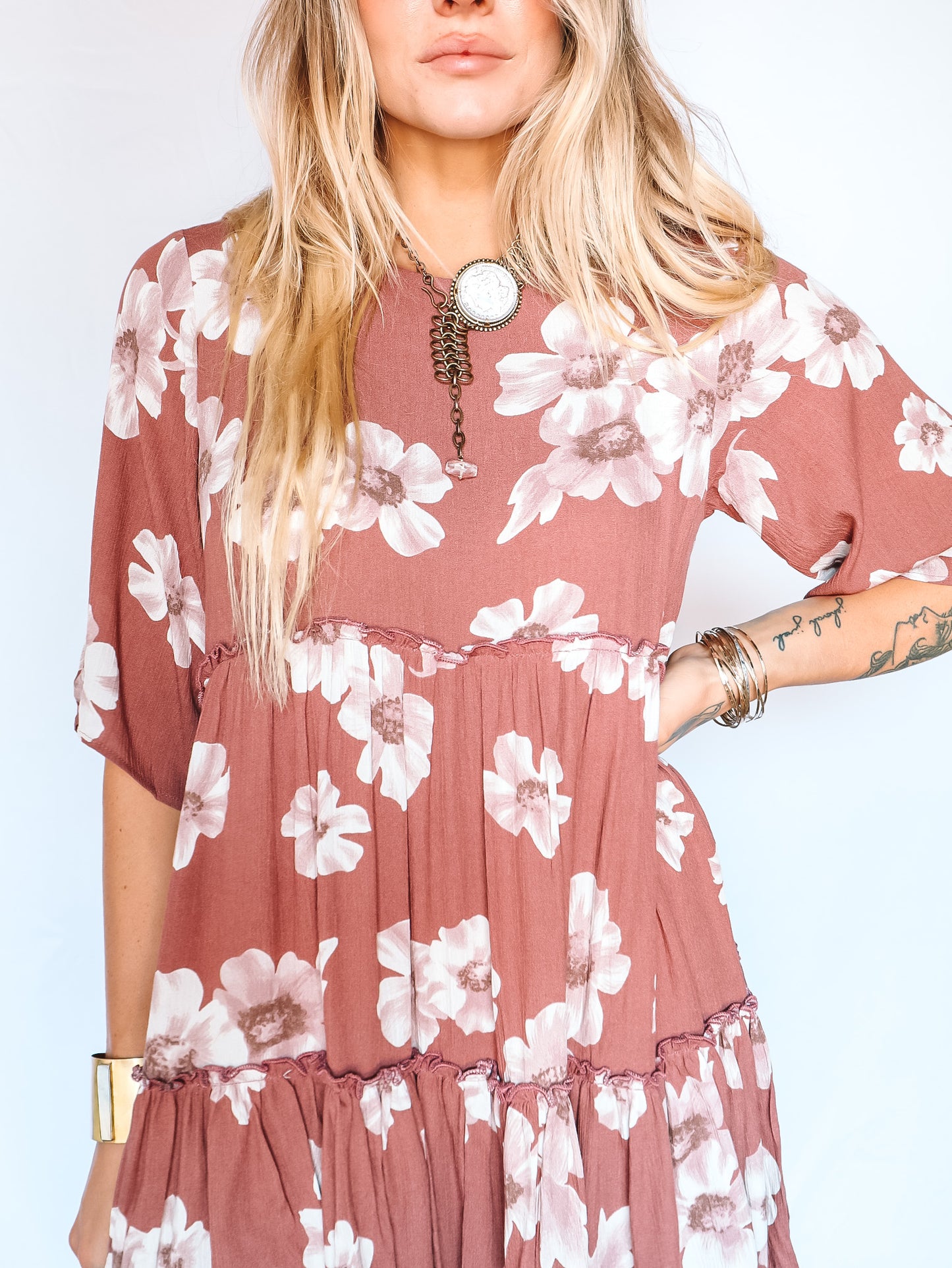 Load image into Gallery viewer, In Love Floral Dress
