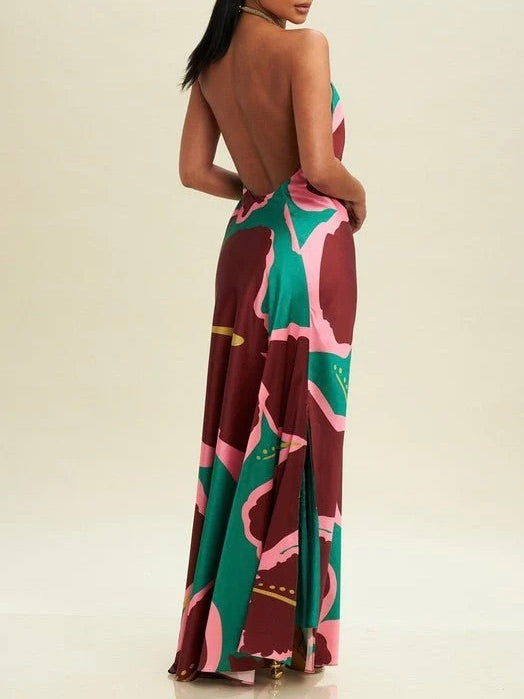 Sunlit Horizon Maxi Dress