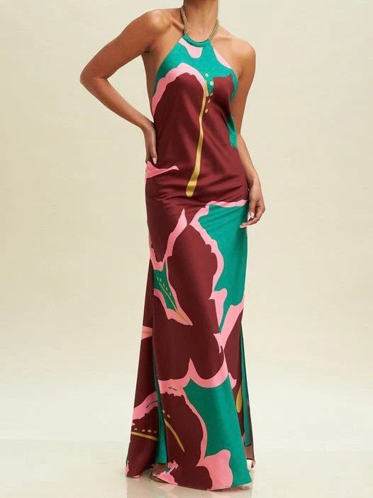 Sunlit Horizon Maxi Dress