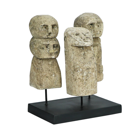 Carved Stone Heads