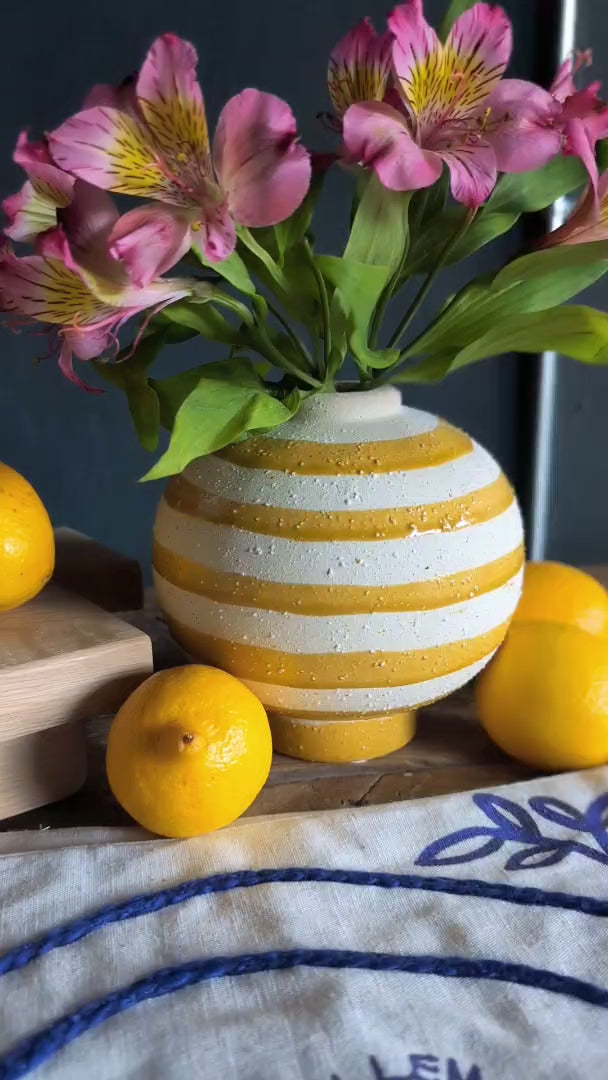 Solstice Stripe Vase