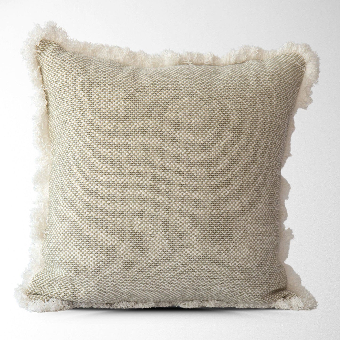 Yari Textured woven Pillow | Sage | 18"