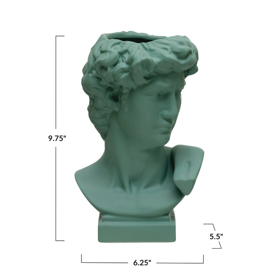 Load image into Gallery viewer, Greek Bust Vase
