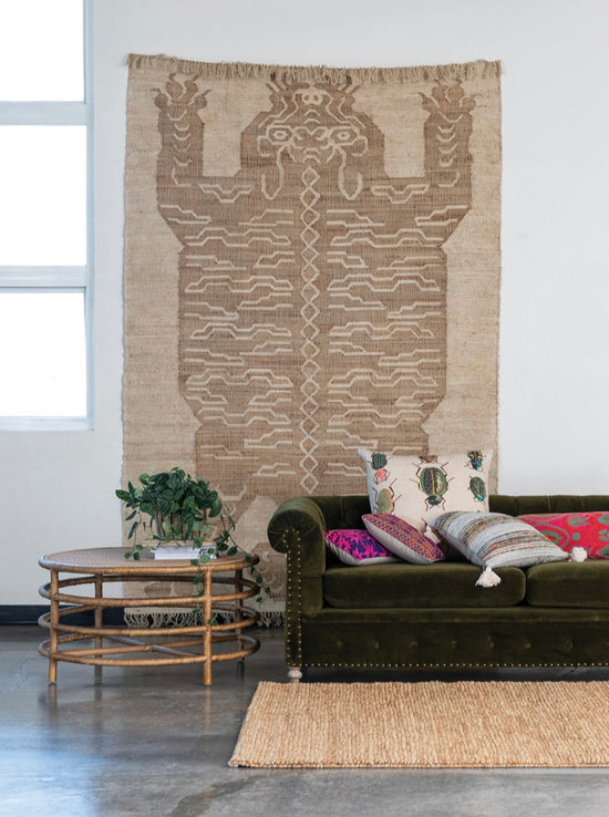 Load image into Gallery viewer, The Fringe Dragon Rug
