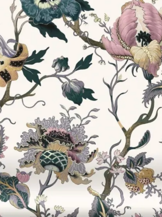Vintage Florals Wallpaper