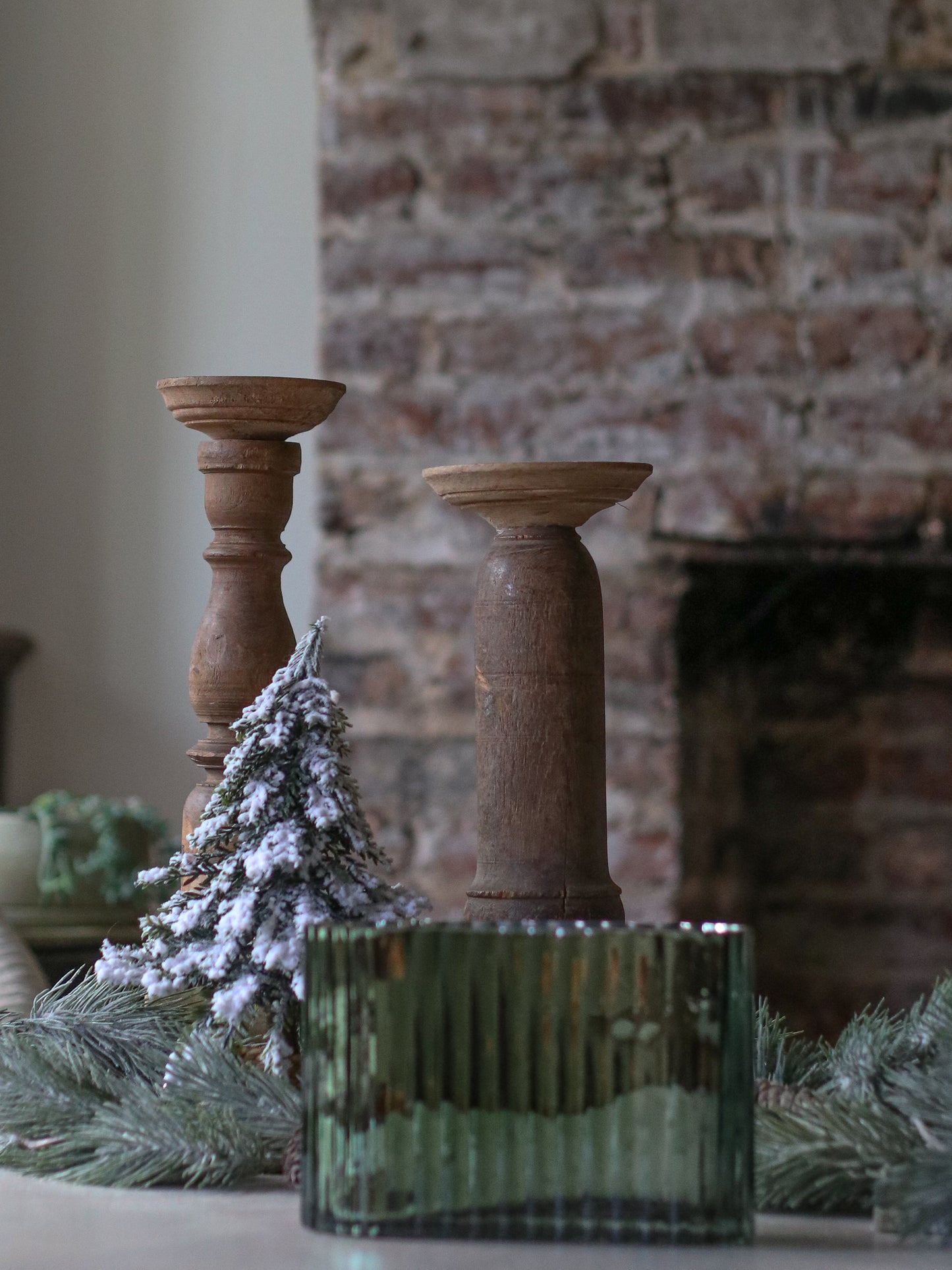 Load image into Gallery viewer, Reclaimed Banister Candle Stand
