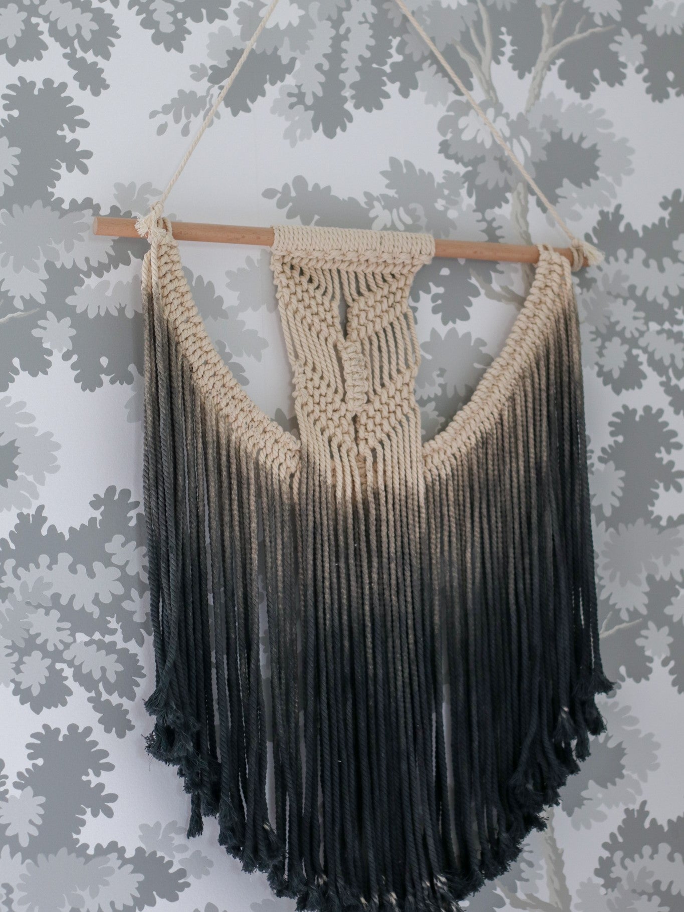 Gray Ombre Wall Hanging
