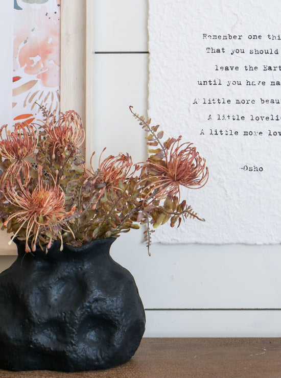 Load image into Gallery viewer, Pincushions Bush Faux Stem
