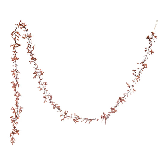 Foam Berry Garland | Rust