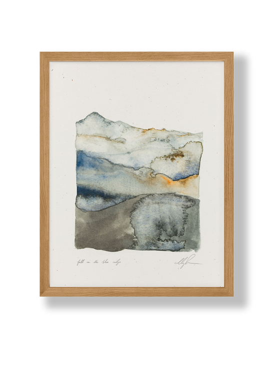 "Fall in the Blue Ridge" Art Print |8.5x11